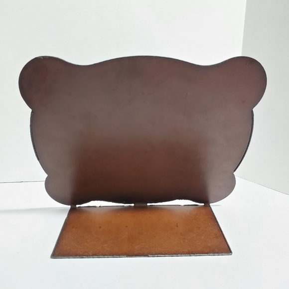 Magnetic Heart recipe picture note card holder Handmade Metal Memories - Picture 9 of 11